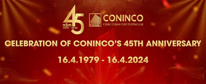CONINCO - Press Release Celebration of CONINCO's 45th Anniversary  (16/4/1979 - 16/4/2024)