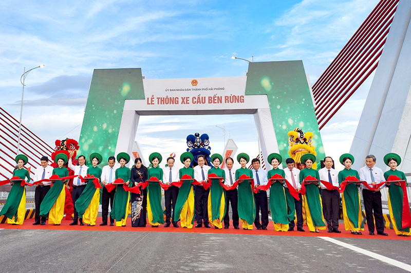 CONINCO tham dự Lễ thông xe cầu Bến Rừng nối Hải Phòng với Quảng Ninh