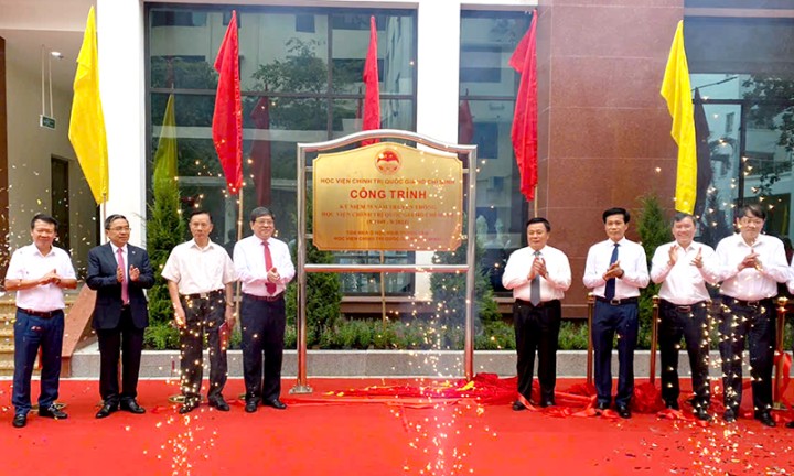 CONINCO attended the Signboard Ceremony of the Student Housing Building - Ho Chi Minh National Academy of Politics