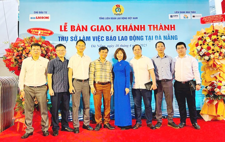 CONINCO tham dự Lễ bàn giao, khánh thành Trụ sở làm việc Báo Lao động tại Đà Nẵng