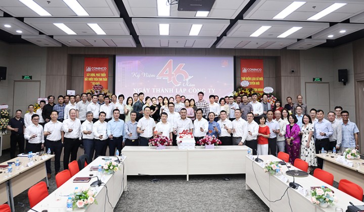 CONINCO – Sơ kết hoạt động quý I và kỷ niệm 46 năm thành lập Công ty