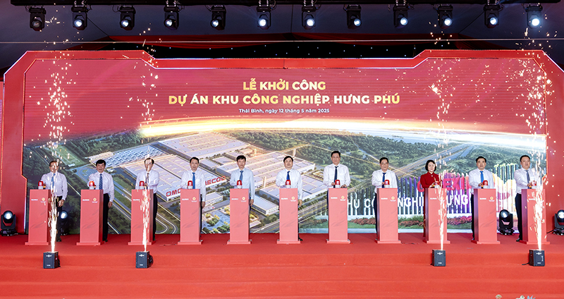 CONINCO tham dự Lễ khởi công dự án Khu công nghiệp Hưng Phú – Thái Bình
