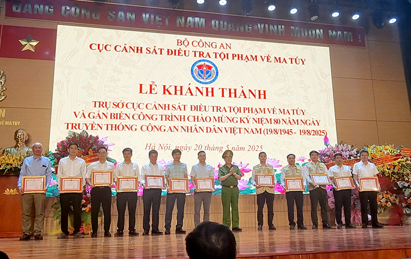 CONINCO tham dự Lễ khánh thành Trụ sở làm việc Cục Cảnh sát điều tra tội phạm về ma tuý – Bộ Công an