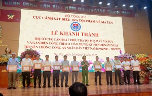 CONINCO tham dự Lễ khánh thành Trụ sở làm việc Cục Cảnh sát điều tra tội phạm về ma tuý – Bộ Công an