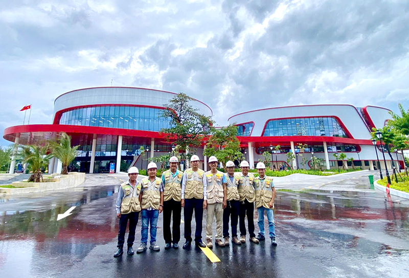 CONINCO hoàn thành tốt công tác giám sát đưa Cung văn hoá thiếu nhi tỉnh Khánh Hoà đi vào hoạt động dịp 1/6
