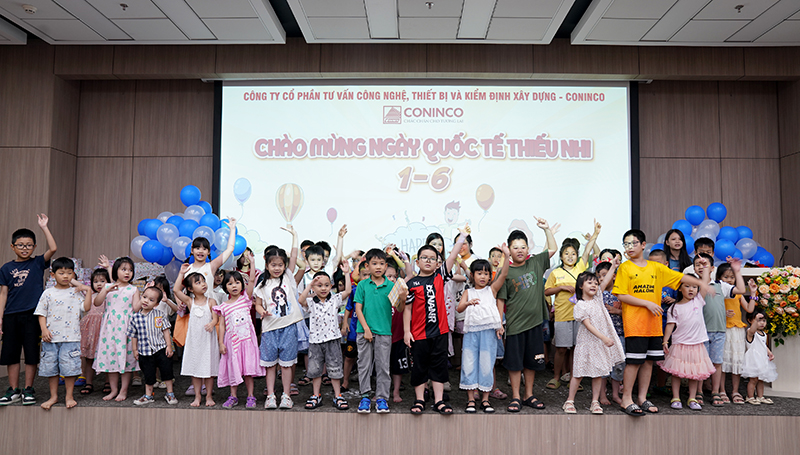 CONINCO tổ chức chương trình thiếu nhi 1/6: Tham quan Trung tâm Vũ trụ Việt Nam và xem xiếc, ảo thuật