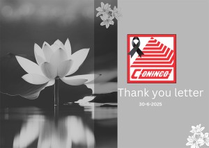 THANK YOU LETTER