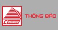CONINCO - Thông báo về việc giới thiệu chức vụ và mẫu chữ ký của Chủ tịch Hội đồng quản trị và Tổng Giám đốc
