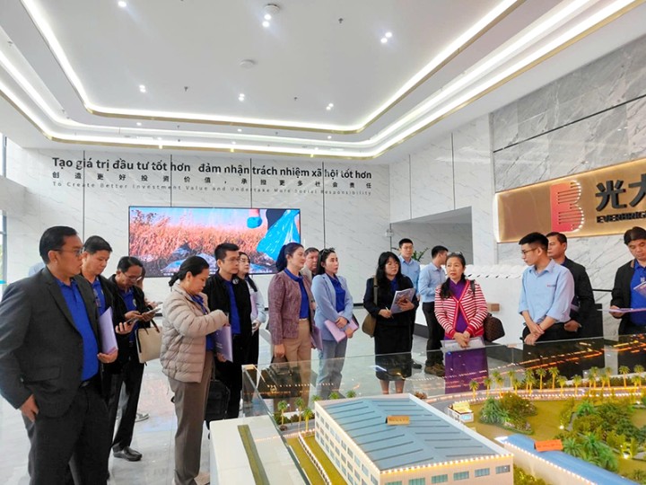 CONINCO tổ chức thành công chuyến thực địa và trao đổi kinh nghiệm cho đoàn dự án GMS4 Lào