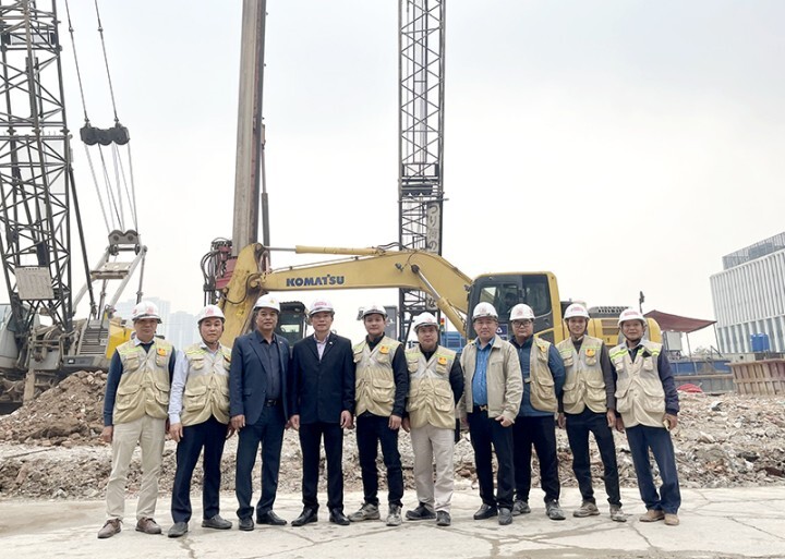 CONINCO tham dự Lễ cất nóc dự án thành phần 1 và khởi công dự án thành phần 2 thuộc dự án “Mở rộng Trụ sở Bộ Công an 47 Phạm Văn Đồng”