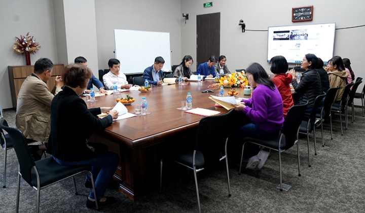 Hội nghị tổng kết công tác sản xuất kinh doanh năm 2025 và kế hoạch năm 2026 đơn vị do PTGĐ Nguyễn Huy Anh phụ trách