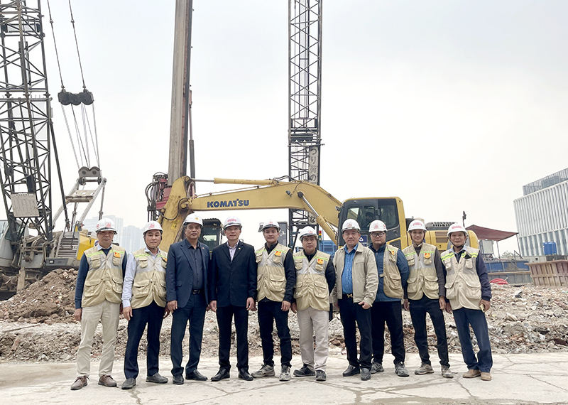 CONINCO tham dự Lễ cất nóc dự án thành phần 1 và khởi công dự án thành phần 2 thuộc dự án “Mở rộng Trụ sở Bộ Công an 47 Phạm Văn Đồng”