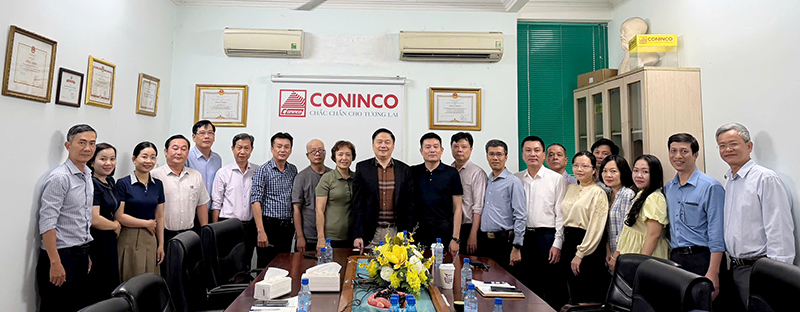Ban lãnh đạo cấp cao CONINCO làm việc tại Chi nhánh Thành phố Hồ Chí Minh: Ổn định – Đoàn kết – Đột phá công nghệ để vươn tầm quốc tế