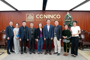 Lãnh đạo Cục Kết cấu hạ tầng và Cục Phát triển đô thị - Bộ Xây dựng thăm và chúc mừng bộ máy lãnh đạo cấp cao mới của CONINCO.