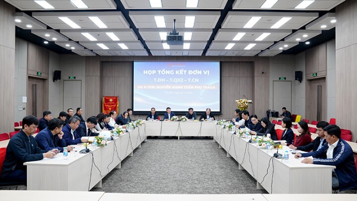 Hội nghị tổng kết công tác sản xuất kinh doanh Khối Tư vấn 2: Khẳng định hiệu quả và xác lập mục tiêu mới.