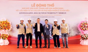 CONINCO tham dự Lễ động thổ dự án Nhà máy sản xuất hợp kim nhôm Kim Kiều – Ninh Bình