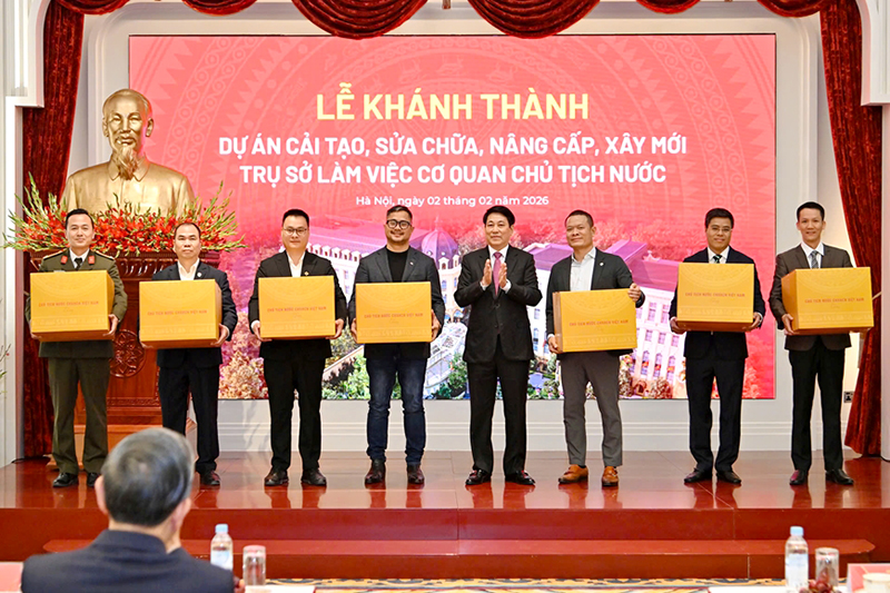 CONINCO tự hào góp phần hoàn thành dự án Cải tạo, nâng cấp Trụ sở làm việc cơ quan Chủ tịch nước