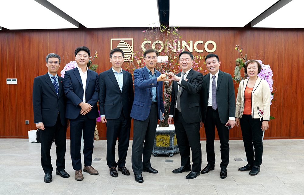 Lãnh đạo Tập đoàn Heerim (Hàn Quốc) thăm, chúc Tết và trao đổi hợp tác cùng CONINCO trước thềm năm mới Bính Ngọ 2026