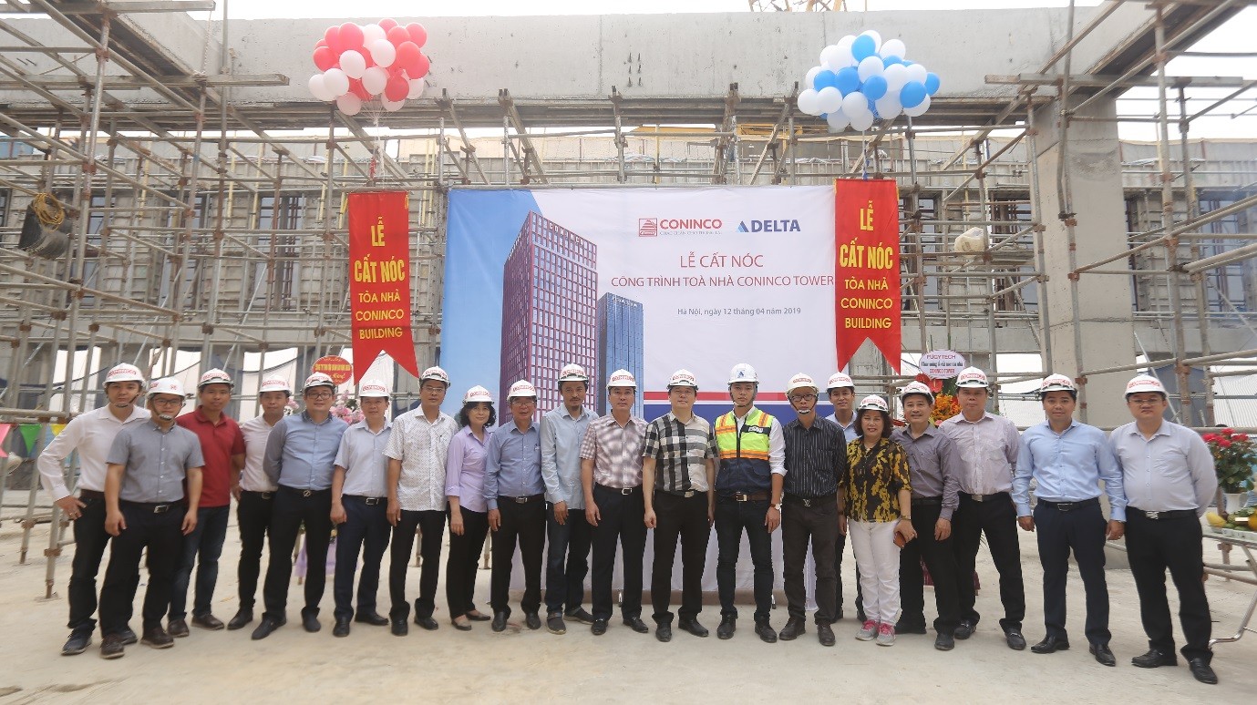 Lễ cất nóc công trình CONINCO TOWER