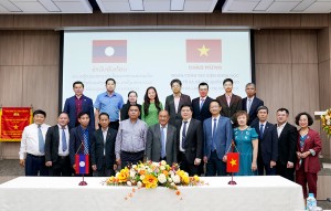 CONINCO đón tiếp và làm việc cùng đoàn lãnh đạo cấp cao Viện Khoa học Kinh tế và xã hội quốc gia Lào