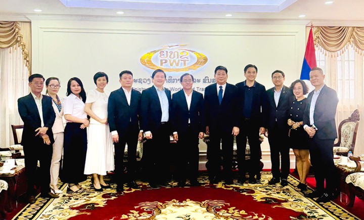 Lãnh đạo cấp cao CONINCO làm việc với Bộ trưởng Bộ Công chính và Vận tải Lào: Thúc đẩy quan hệ hữu nghị và đẩy mạnh hợp tác các dự án chiến lược