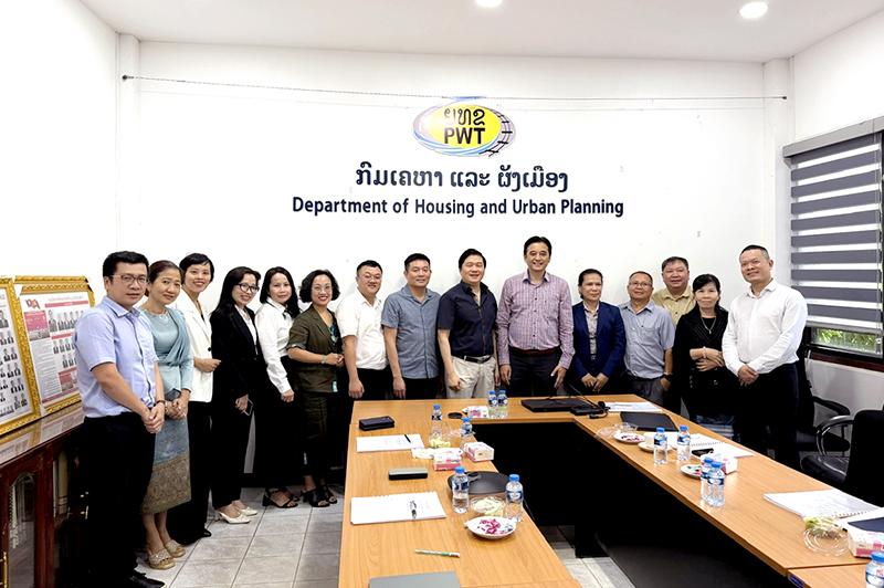 CONINCO làm việc tại Bộ Công chính và Vận tải Lào: Khẳng định uy tín và mở rộng các cơ hội hợp tác