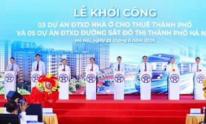 CONINCO tham dự Lễ khởi công 03 dự án nhà ở cho thuê và 05 dự án đường sắt đô thị thành phố Hà Nội