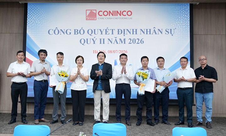 CONINCO tổ chức Hội nghị sơ kết 6 tháng đầu năm: Dấu ấn tăng trưởng và tầm nhìn chiến lược trong 6 tháng cuối năm 2026