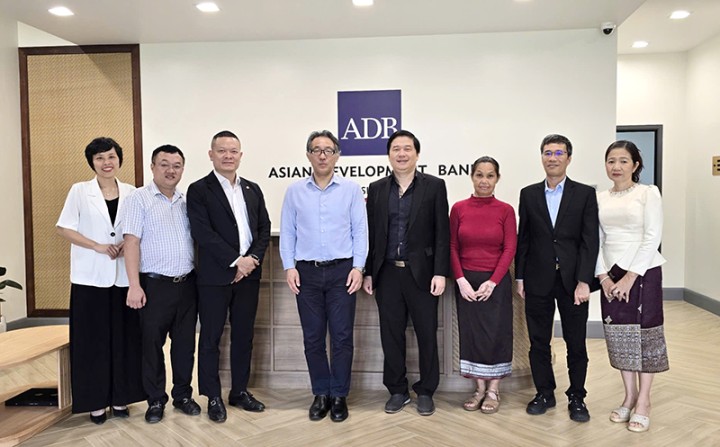 Đoàn công tác CONINCO làm việc với ADB Lào tại Viêng Chăn: Thúc đẩy tiến độ Dự án FDMMSP