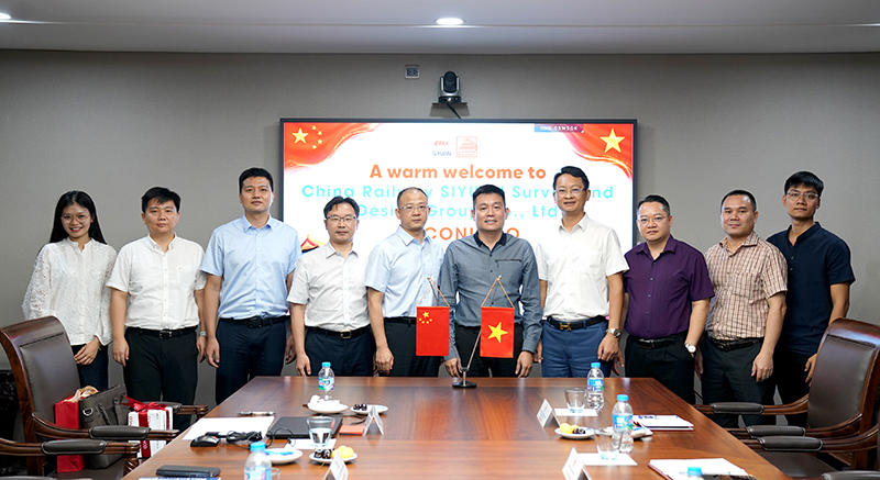 Bước tiến mới trong hợp tác chiến lược: CONINCO làm việc cùng Viện khảo sát thiết kế đường sắt số 4 Trung Quốc (SIYUAN)