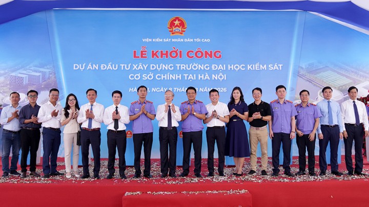 Tổng Giám đốc Nguyễn Đăng Quang tham dự Lễ khởi công Trường Đại học Kiểm sát – Dấu ấn thiết kế của Liên danh CONINCO – NIHON SEKKEI (Nhật Bản)