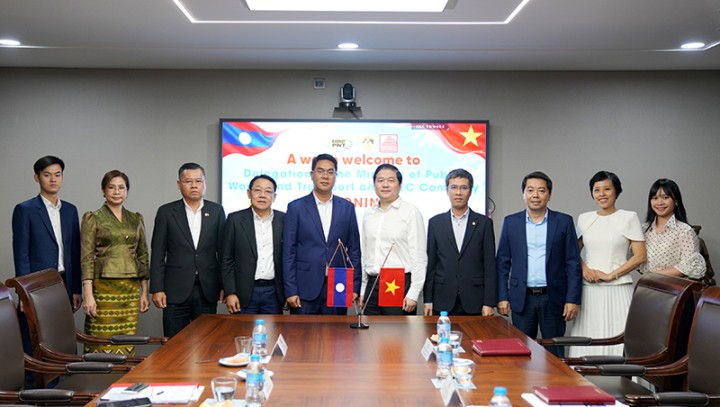 CONINCO đón tiếp và làm việc với Thứ trưởng Bộ Công Chính & Vận Tải Lào cùng công ty LTEC.