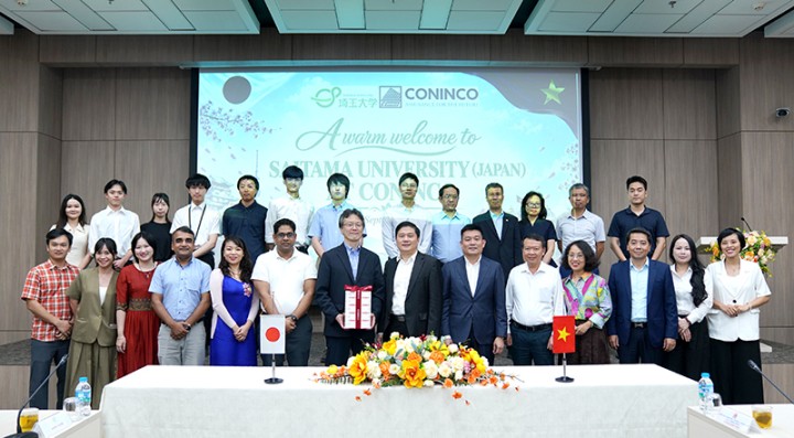 Hành trình tri thức và dấu ấn tự hào: CONINCO đón tiếp và giao lưu cùng đoàn công tác Đại học Tổng hợp Saitama (Nhật Bản)