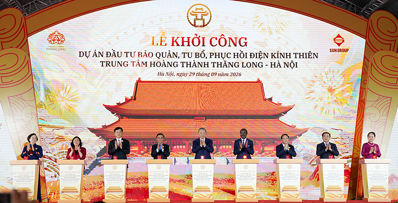 Khởi công dự án đầu tư bảo quản, tu bổ, phục hồi Điện Kính Thiên: CONINCO vinh dự đảm nhận vai trò Tư vấn giám sát công trình di sản đặc biệt của Thủ đô