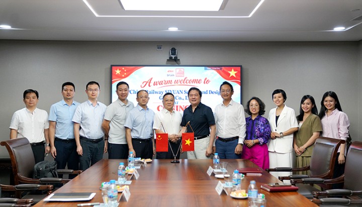 CONINCO làm việc cùng Viện Khảo sát Thiết kế Đường sắt số 4 Trung Quốc: Trao đổi kinh nghiệm và kết nối năng lực trong lĩnh vực hạ tầng giao thông