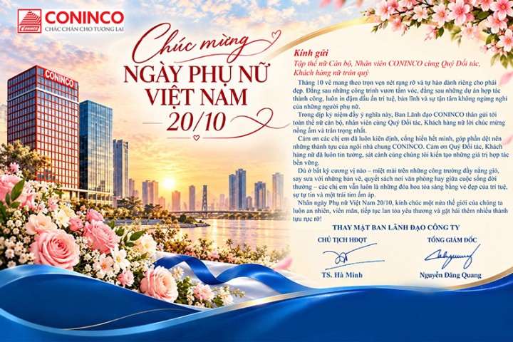 CONINCO - Tháng 10 rạng rỡ, trọn vẹn yêu thương