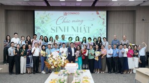 Chương trình chúc mừng sinh nhật tháng 10: Đầm ấm và gắn kết tại CONINCO