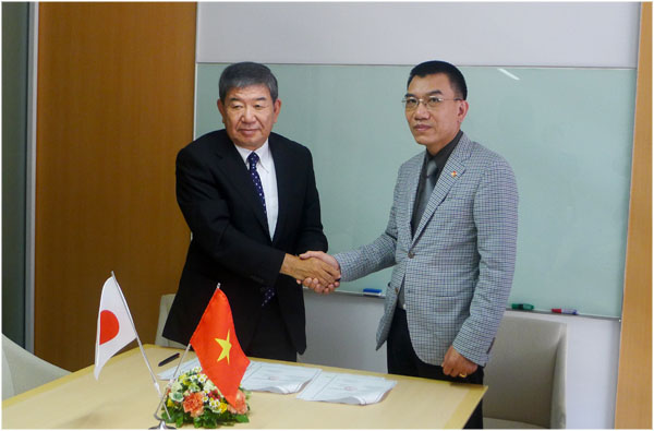 CONINCO signed cooperation agreement on “Establishing Quality Standard System on steel scaffold in construction works in Vietnam” with Maruichi Steel Tube Co., Ltd in business time of Ministry of Construction to visit and work in Japan