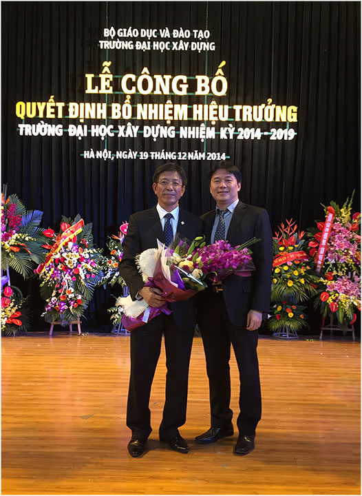 CONINCO tham dự Lễ công bố Quyết định bổ nhiệm Hiệu trưởng Trường Đại học Xây dựng nhiệm kỳ 24-29