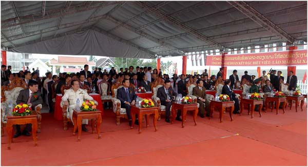 CONINCO attended the inauguration ceremony of Luang Prabang high school