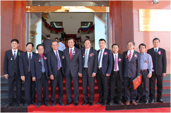 CONINCO participated in the opening ceremony of LaosNational Assembly House office