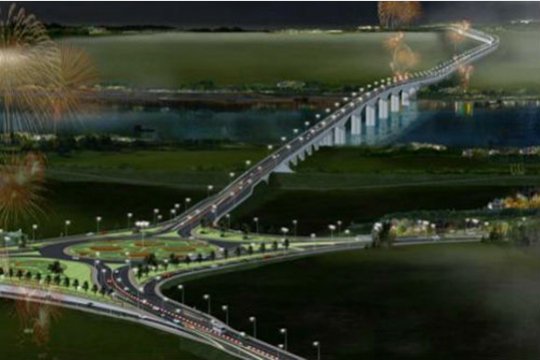 Cầu Vĩnh Thịnh trên quốc lộ 2C 