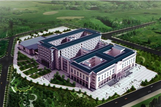 Nhà điều trị nội trú xạ trị hậu cần - nhà cầu thuộc dự án Bệnh viện K cơ sở Tân Triều 