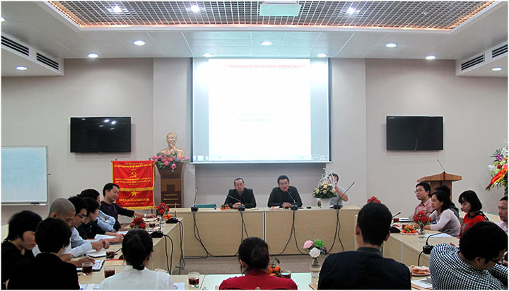 Hội nghị tổng kết năm 25 và kế hoạch phát triển năm 26 đơn vị do PTGĐ Nguyễn Đăng Quang phụ trách
