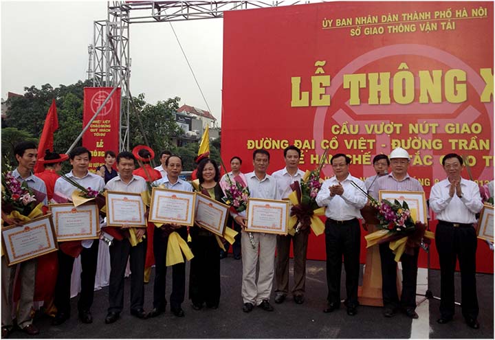 CONINCO tham dự “Lễ Thông xe cầu vượt Đại Cồ Việt - Trần Khát Chân