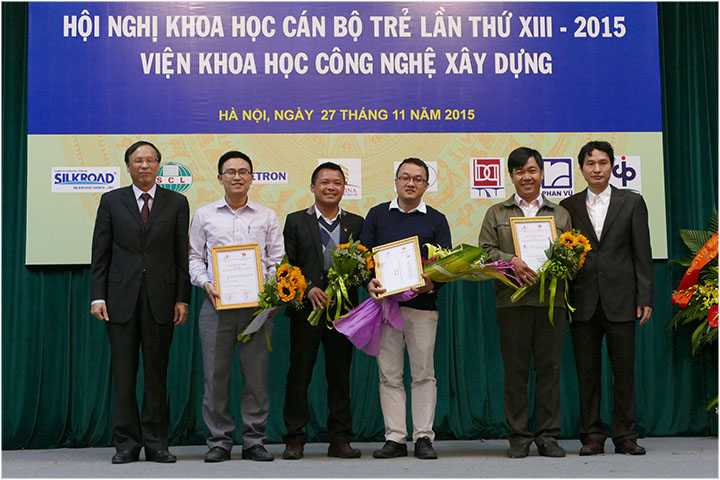 Tiến sĩ trẻ CONINCO vinh dự đạt giải ba tại Hội nghị Khoa học cán bộ trẻ lần thứ VIII Viện Khoa học công nghệ xây dựng