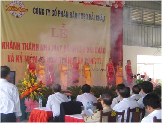 CONINCO tham dự Lễ khánh thành Nhà máy bánh kẹo Hải Châu tại Văn Giang, Hưng Yên