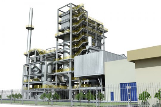 Hệ thống chất thải công nghiệp để phát điện tại Nam Sơn Sóc Sơn