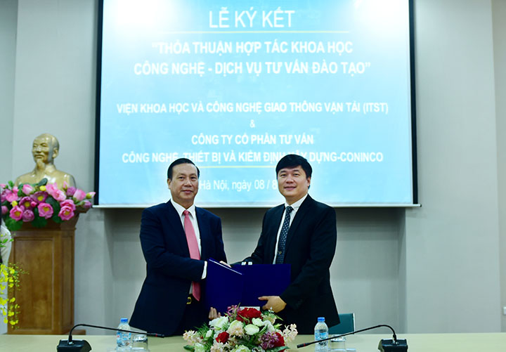 CONINCO kí thỏa thuận hợp tác với Viện Khoa học và Công nghệ Giao thông vận tải (ITST)