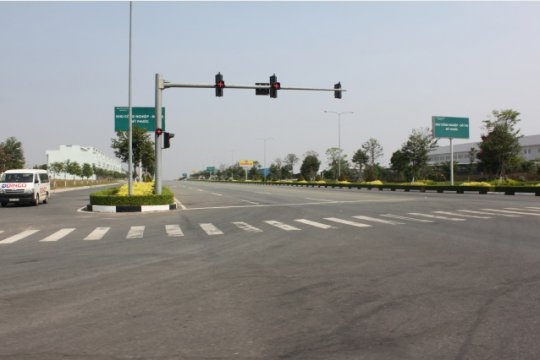 My Phuoc Tan Van road extends from DDT road to My Phuoc Industrial Zone, Binh Duong Province